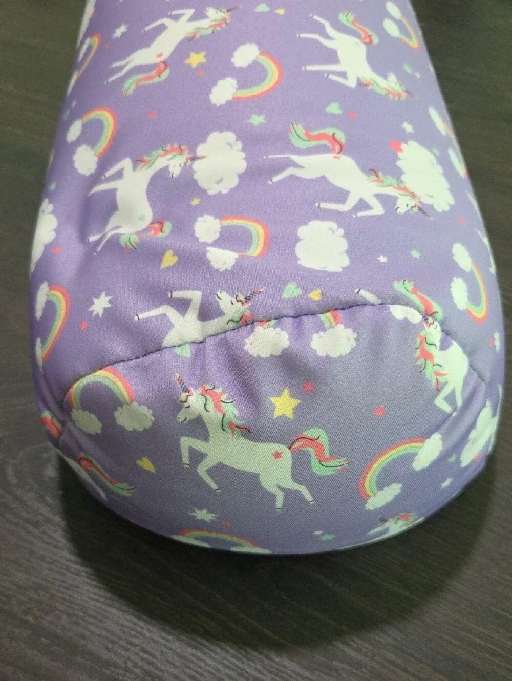 Comfort Bay Purple Unicorn Neck Pillow for Kids